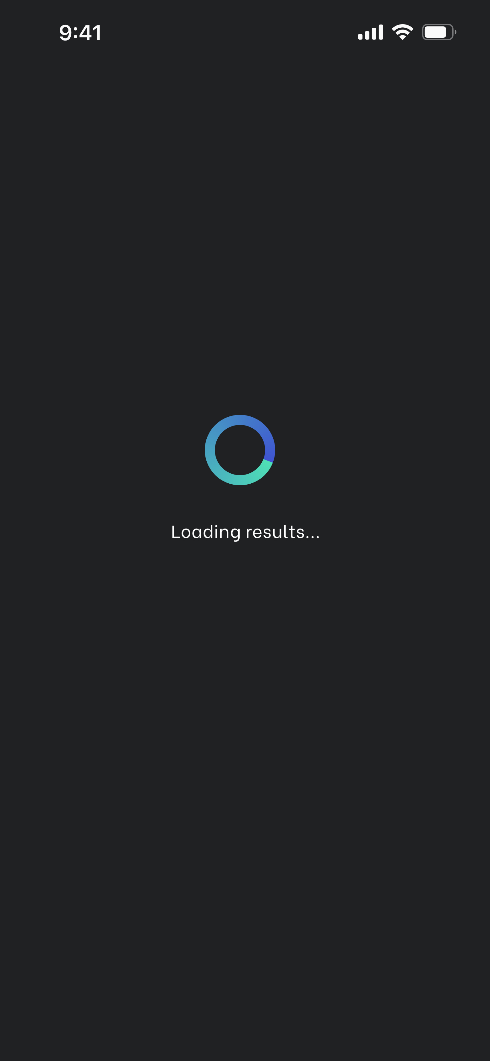 The Opal upload screen.