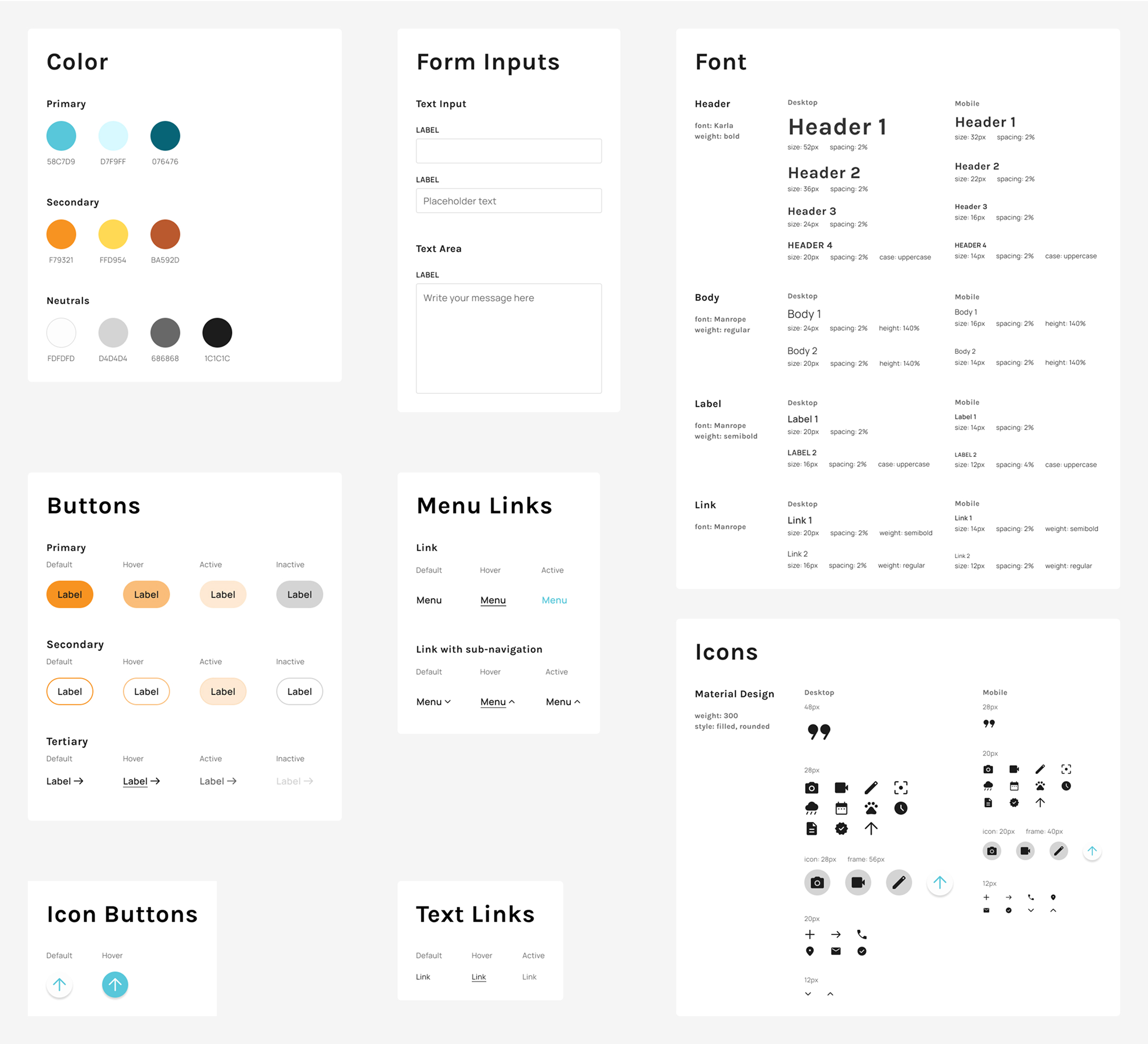 Pant's new UI kit.